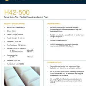 H42-500 (Ultra firm pink foam)
